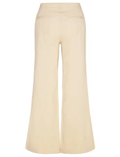 Cotton Twill Wide-Leg Pant - Chinos