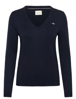 COTTON V-NECK - Strik
