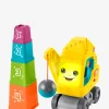 Count & Stack Crane with Blocks, Lights & Sounds, Multilanguage Version - Pædagogisk legetøj