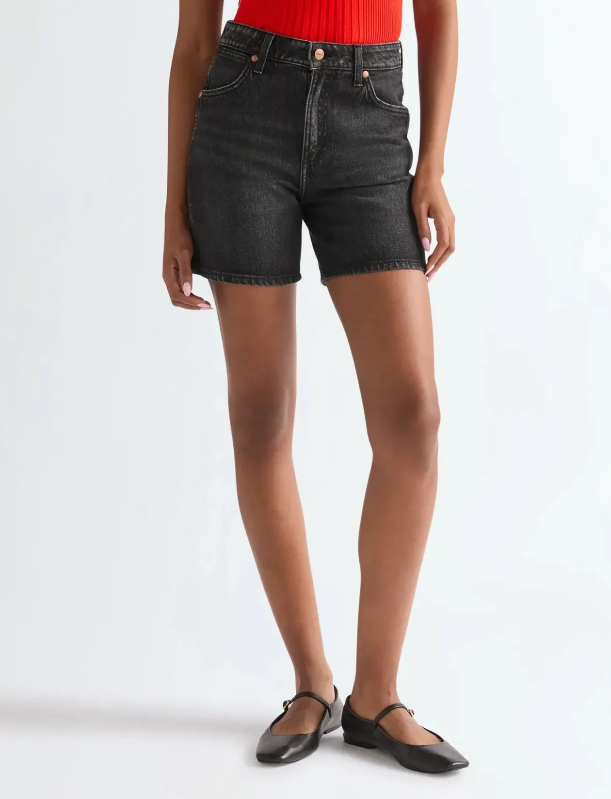COWBOY SHORT 5 INCH - Denim shorts
