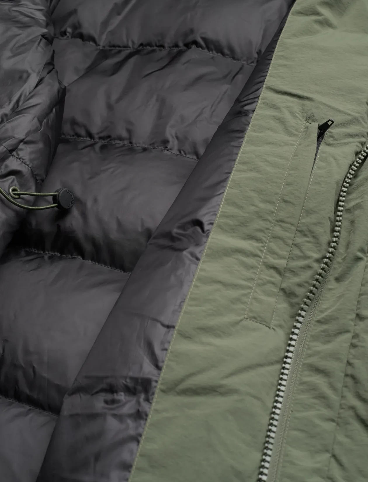 CRINKLE NYLON DOWN PARKA - Parkas