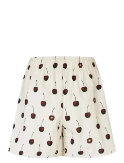 Crisp Stripe Shirting, Elasticated Waistband Shorts - Casual shorts