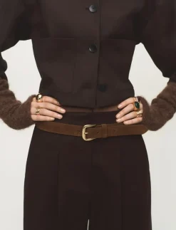 Cropped jacket with pockets - Lette jakker