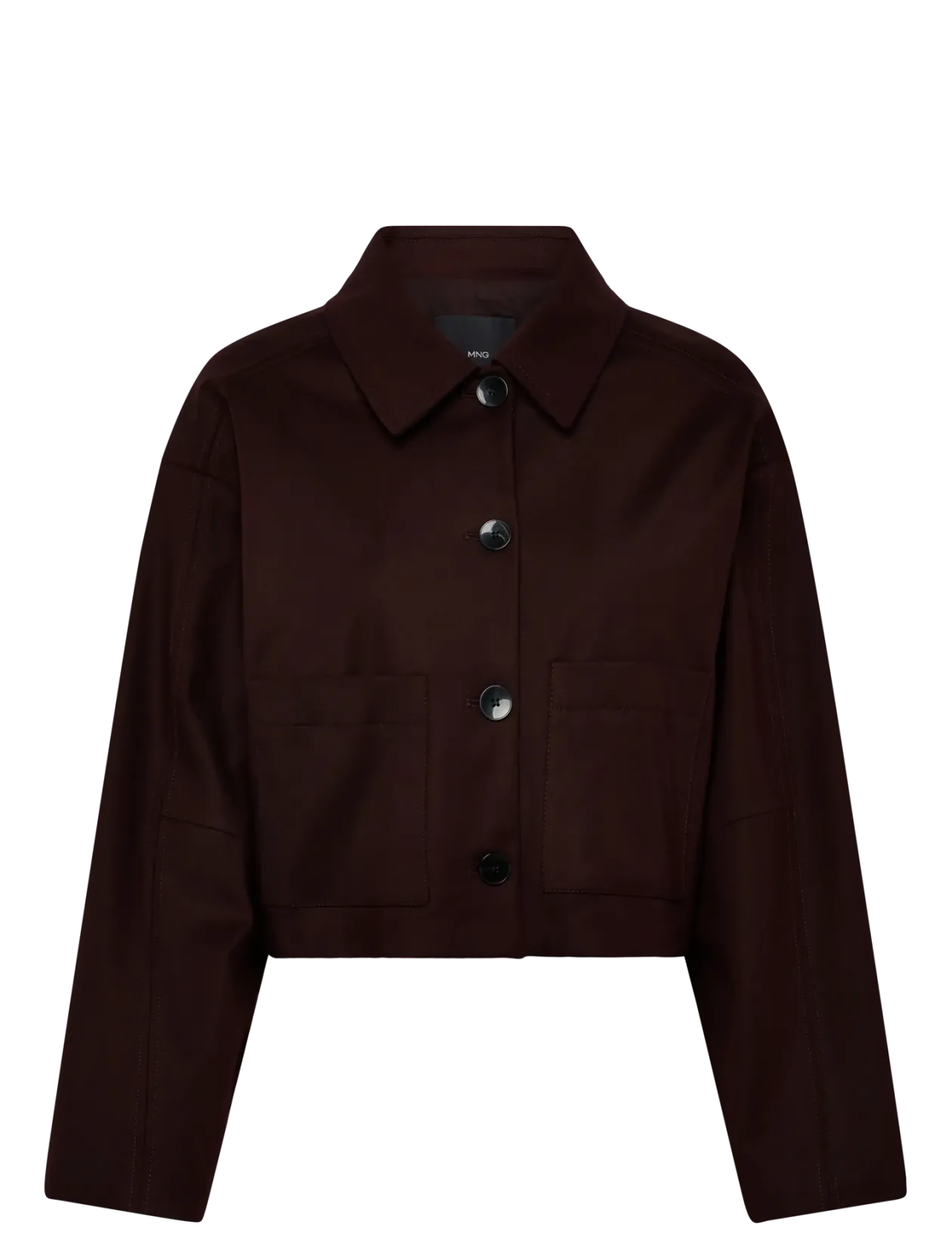 Cropped jacket with pockets - Lette jakker