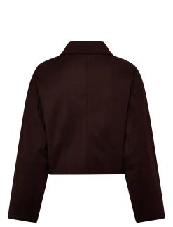 Cropped jacket with pockets - Lette jakker