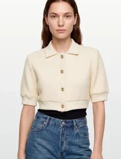 Cropped Tweed Jacket - Uldjakker