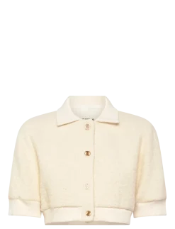 Cropped Tweed Jacket - Uldjakker