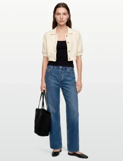Cropped Tweed Jacket - Uldjakker