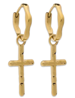 Cross Earrings - Øreringe