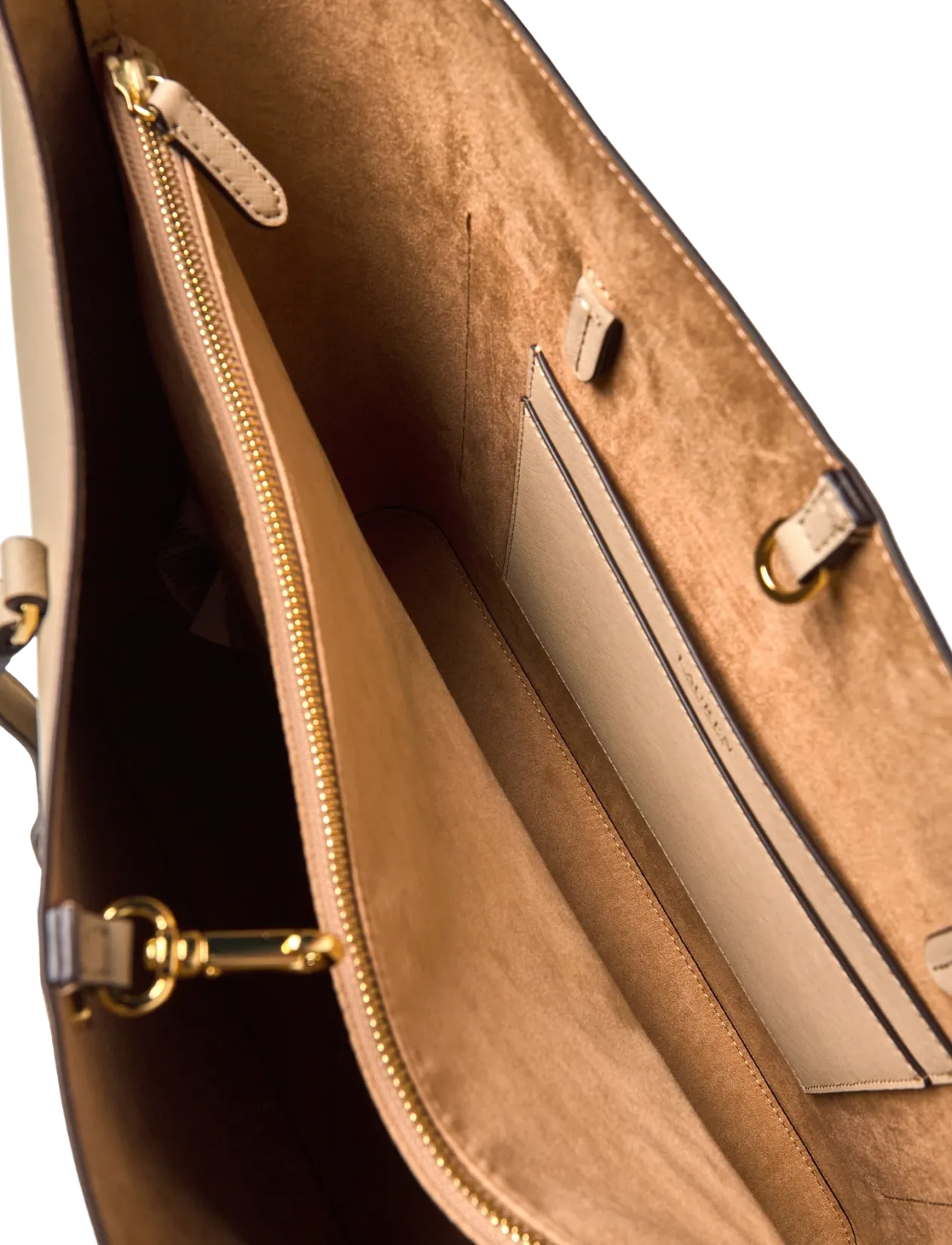 Crosshatch Leather Large Karly Tote - Tote Bags