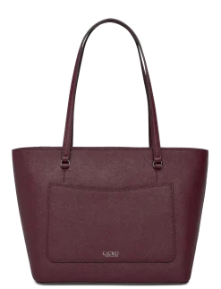 Crosshatch Leather Medium Karly Tote - Shoppere