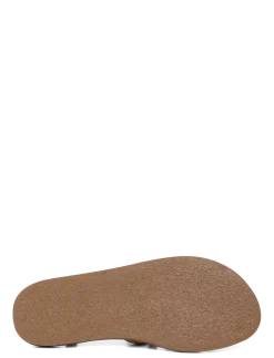 Cross-strap leather sandals - Sandaler