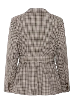 CUchecka Belt Blazer - Blazere med bælte