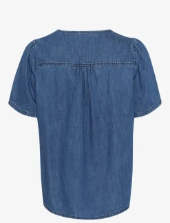 CUlivie Arpa SS Blouse - Kortærmede bluser