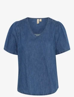 CUlivie Arpa SS Blouse - Kortærmede bluser