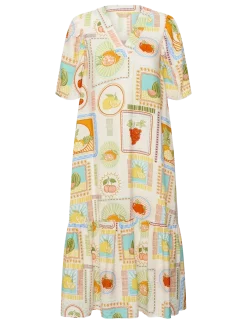 CUorange Dress - Maxikjoler