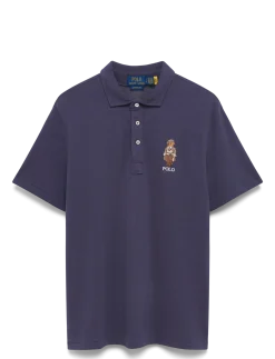 Custom Slim Polo Bear Mesh Polo Shirt - Kortærmede