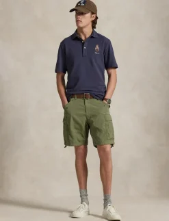 Custom Slim Polo Bear Mesh Polo Shirt - Kortærmede
