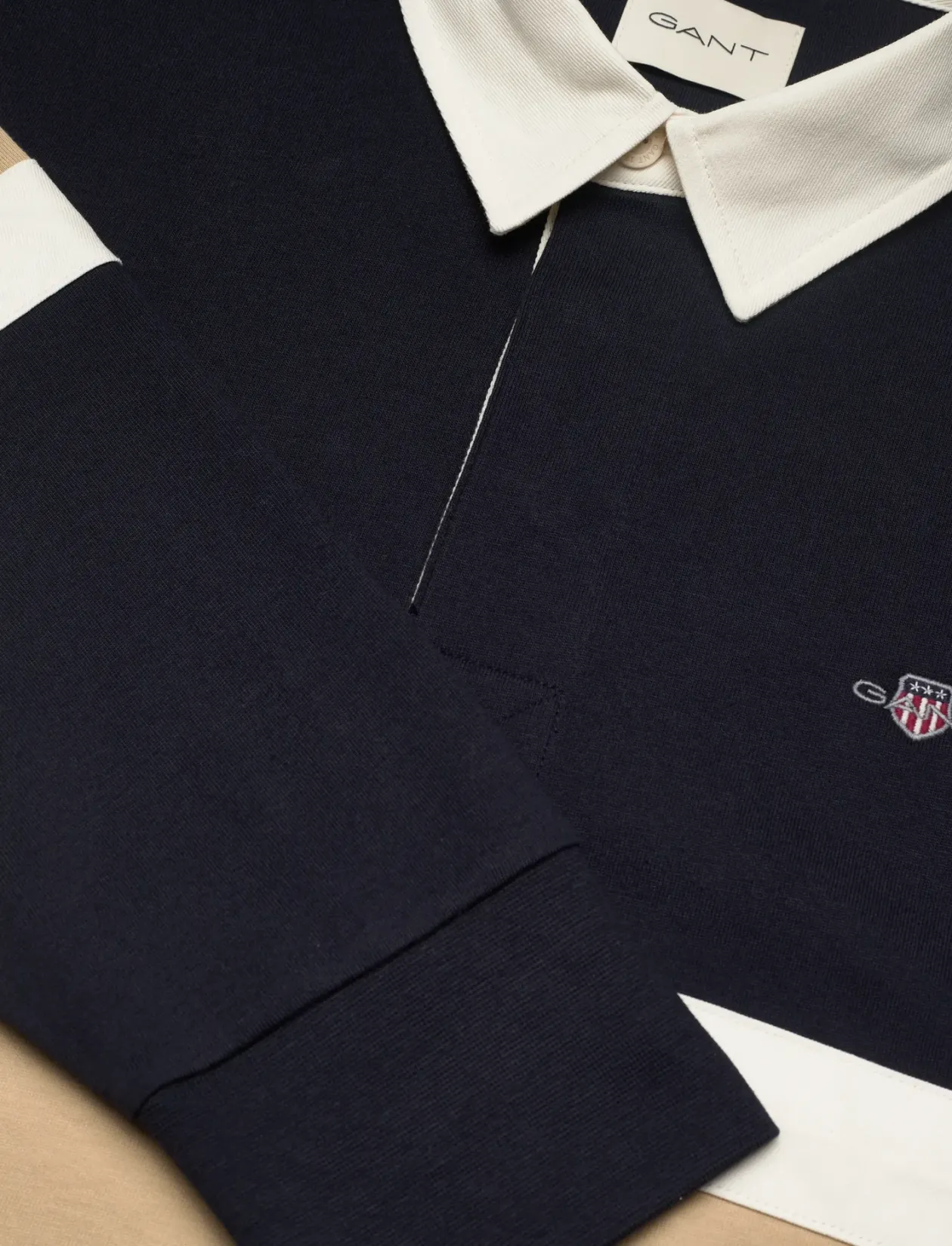 CUT AND SEWN RUGGER - Langærmede