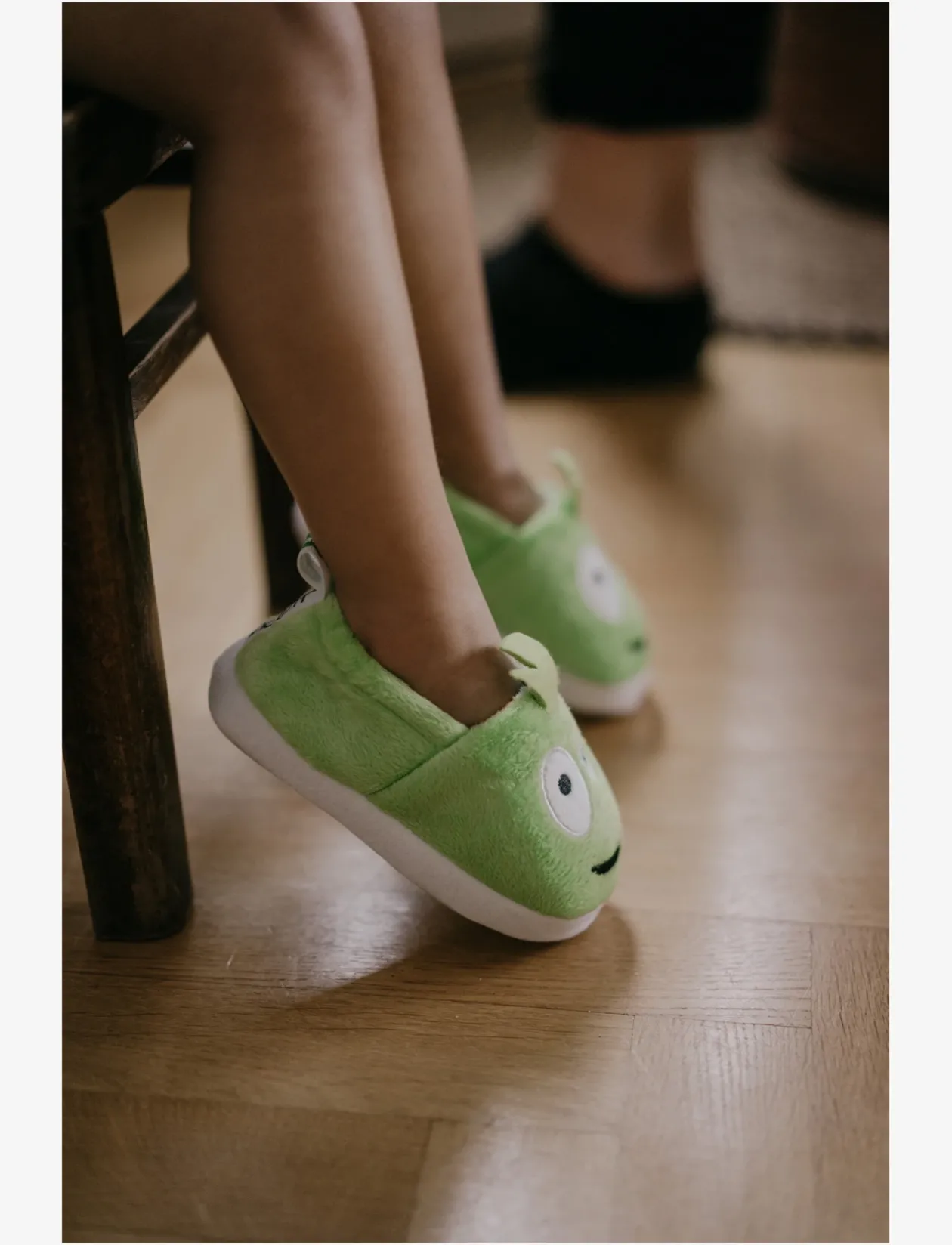 Dadda Green Slipper - Hjemmesko