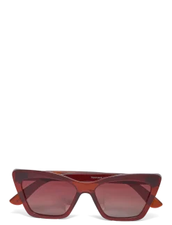 DAKOTA angular cat-eye shaped sunglasses brown - Cat-Eye