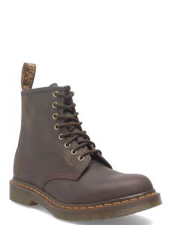 1460 Dark Brown Crazy Horse - Snørestøvler