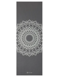 Dark Greige Marrakesh 5mm Classic Printed - Yogamåtter & tilbehør
