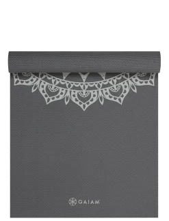 Dark Greige Marrakesh 5mm Classic Printed - Yogamåtter & tilbehør
