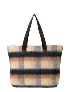 Day Woolen Check Bag - Shoppere
