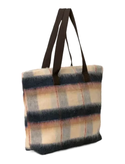 Day Woolen Check Bag - Shoppere