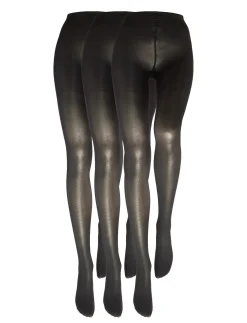 DECOY recycled tight 40den 3pk - Strømpebukser