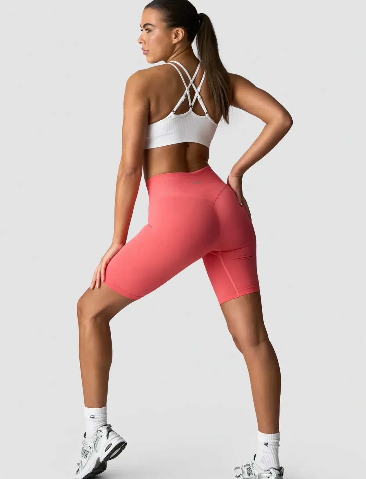 Define Seamless V-shape Biker Shorts W - Træningsshorts