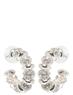DELPHINE earrings silver-plated - Creoler