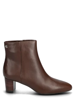 Demi Calfskin Bootie - Ankelstøvler med hæl