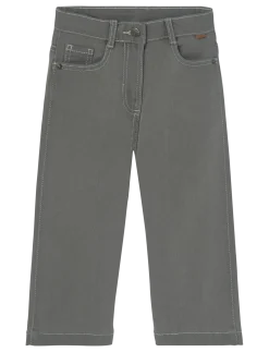 Denim stretch trousers for girl -BCI - Regular jeans
