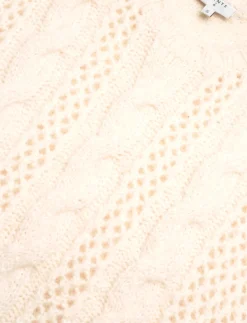 D6Flory cable sweater - Strik