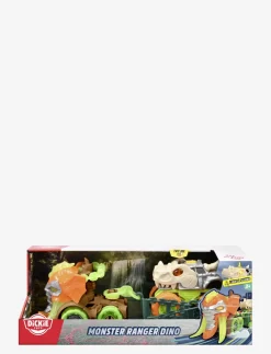 Dickie Toys Monster Ranger Dinosaurie, Bil med Släp (32 cm) - Lastbiler