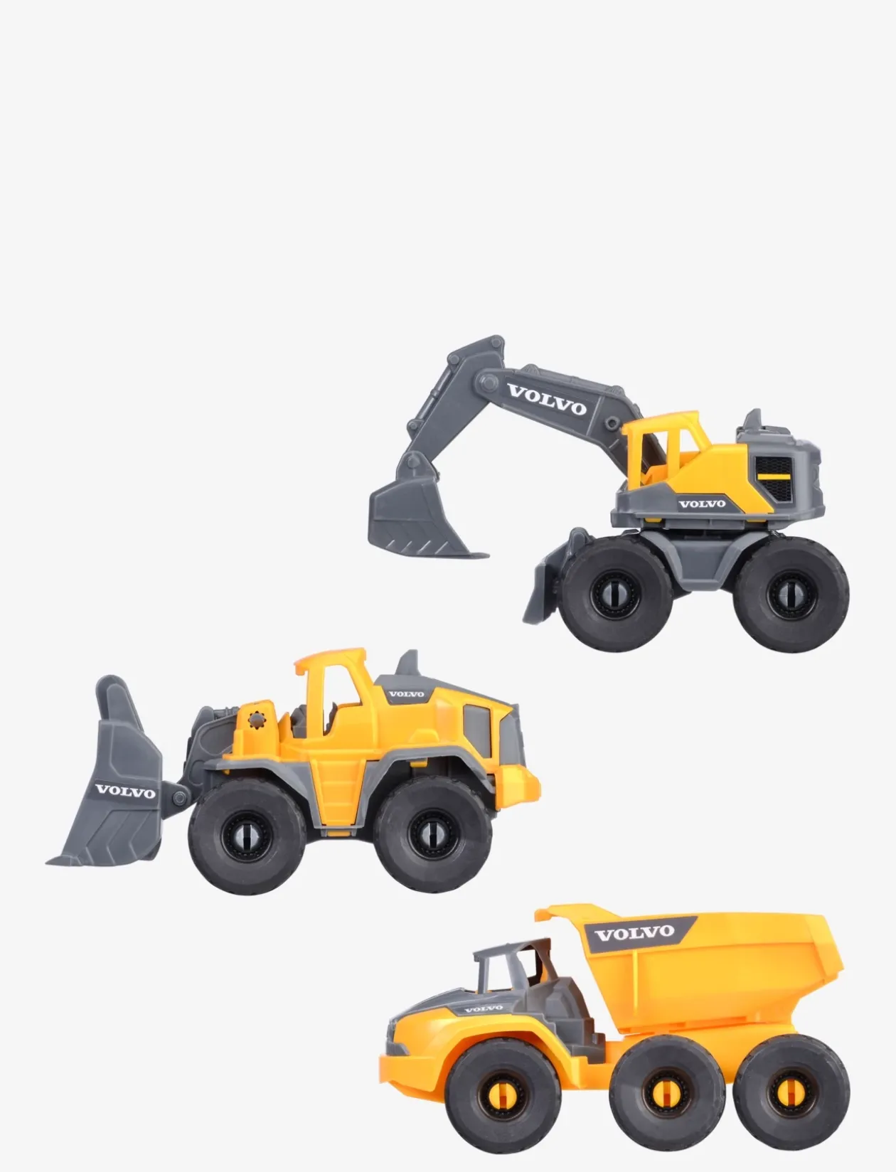 Dickie Toys Volvo Construction Set - Byggekøretøjer