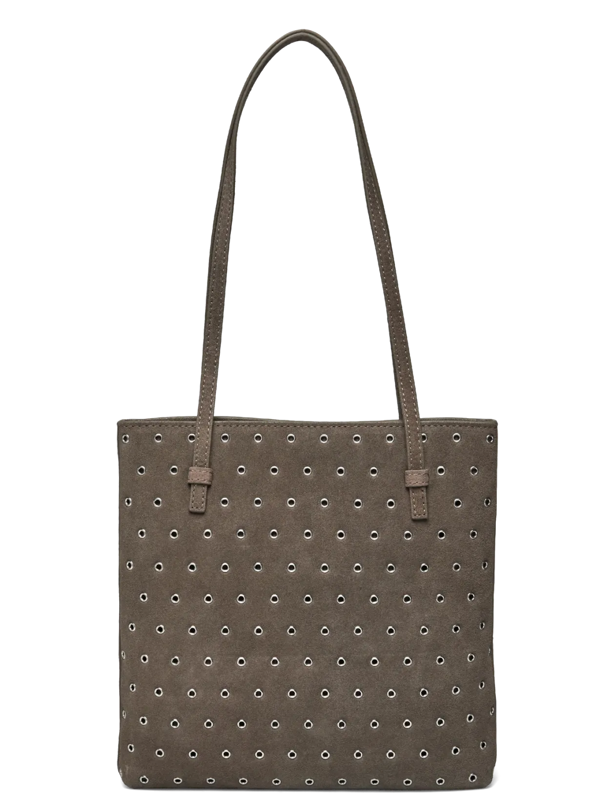 Die-cut leather shoulder bag - Shoppere