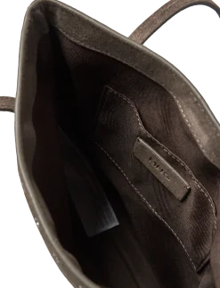 Die-cut leather shoulder bag - Shoppere