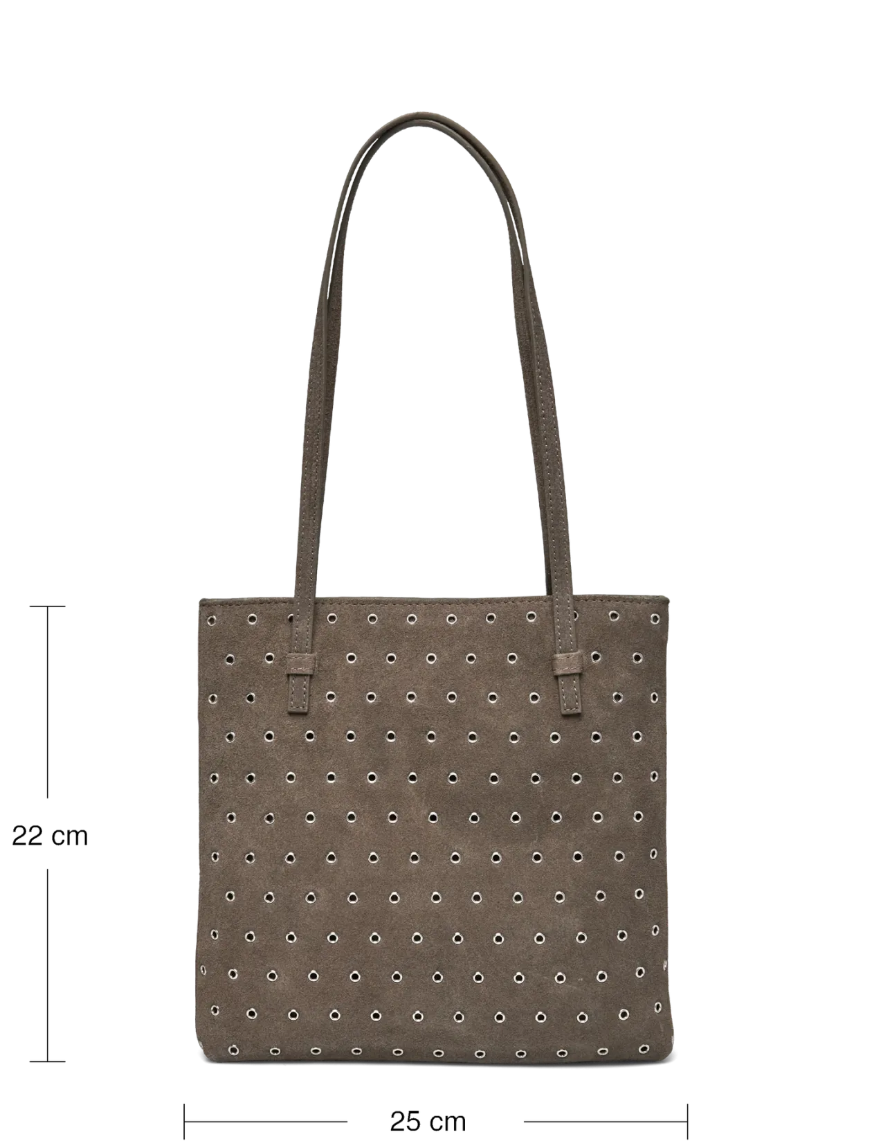 Die-cut leather shoulder bag - Shoppere