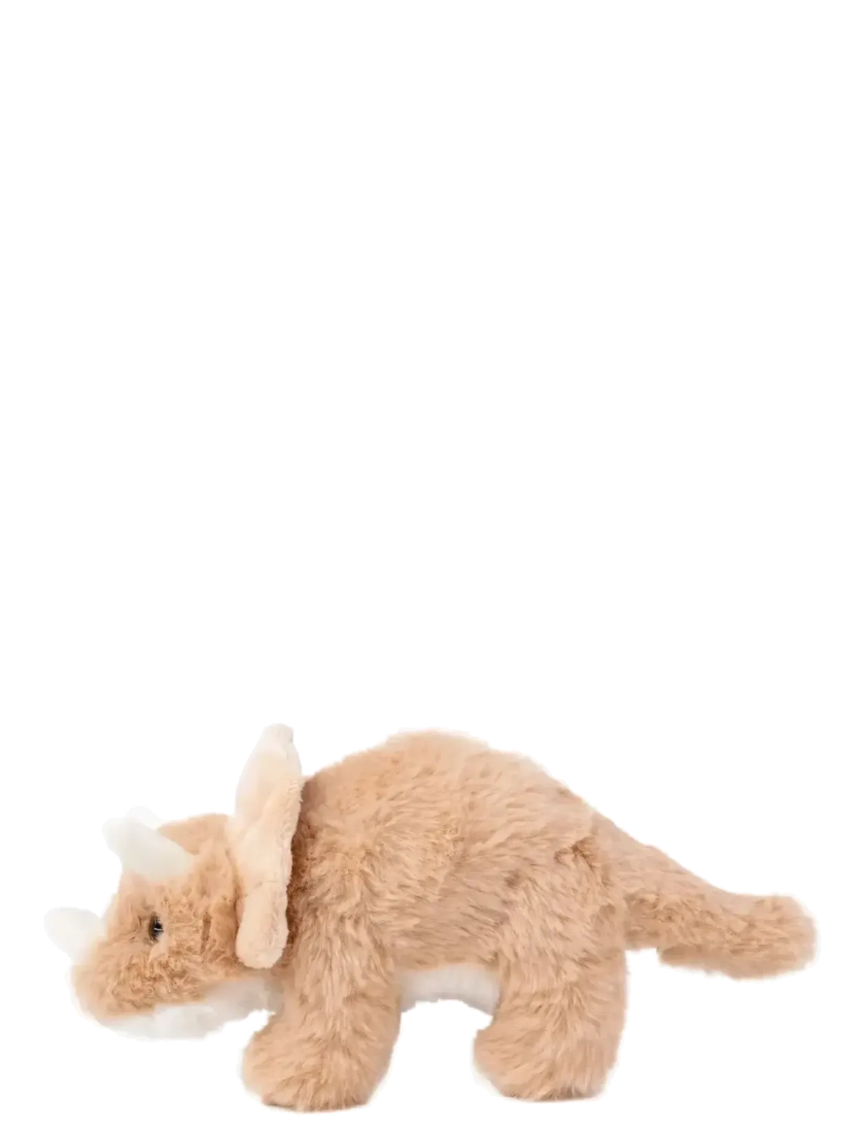 Dino, Triceratops, Aprikos, Liten - Tøjdyr