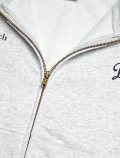 Dodgers Serif Cropped Zip Hoodie - Hættetrøjer