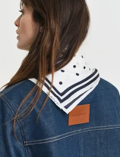 DOT PRINT SILK SCARF - Tynde tørklæder