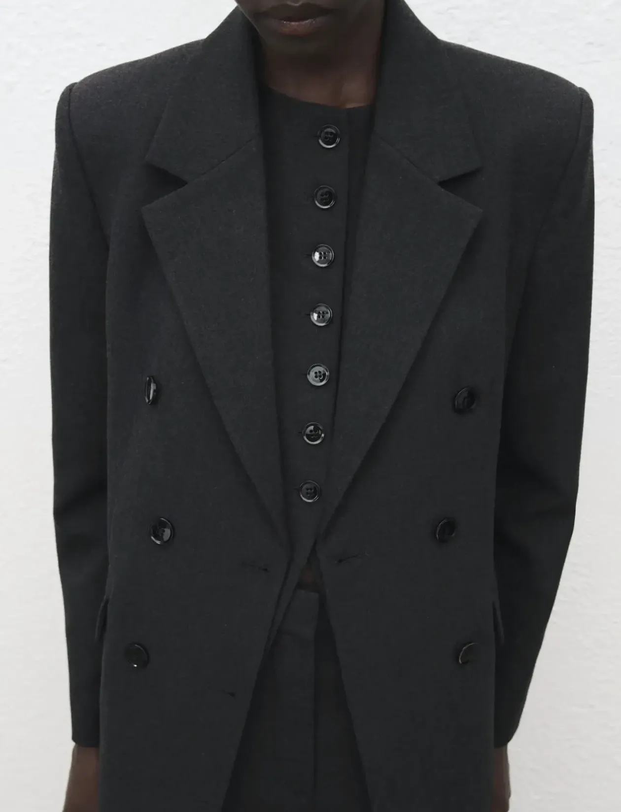 Double-breasted suit jacket - Dobbeltradede blazere