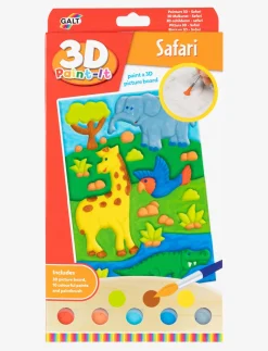 3D PAINT-IT SAFARI - Kreasæt