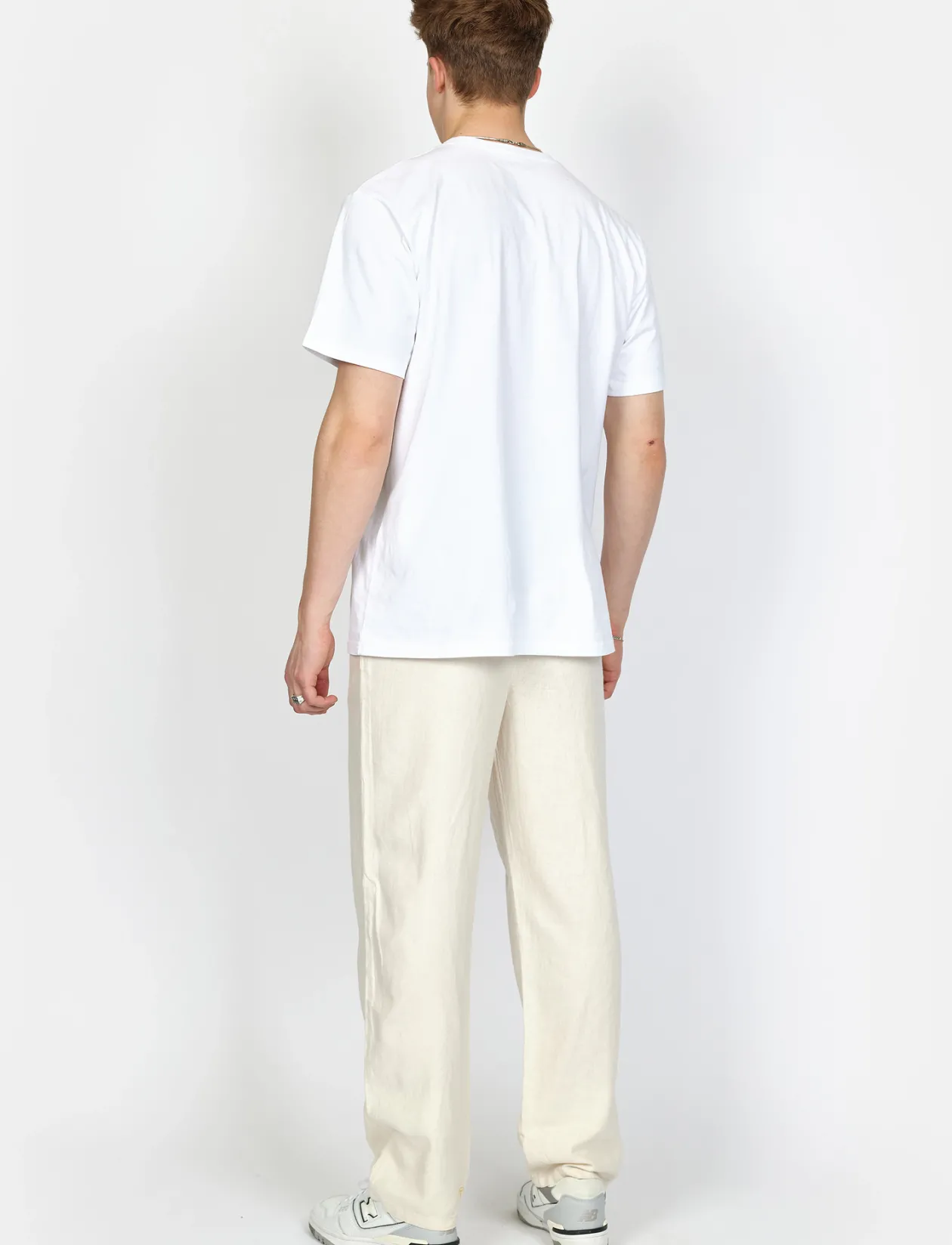 DP Baggy Linen Blend Pants - Hørbukser
