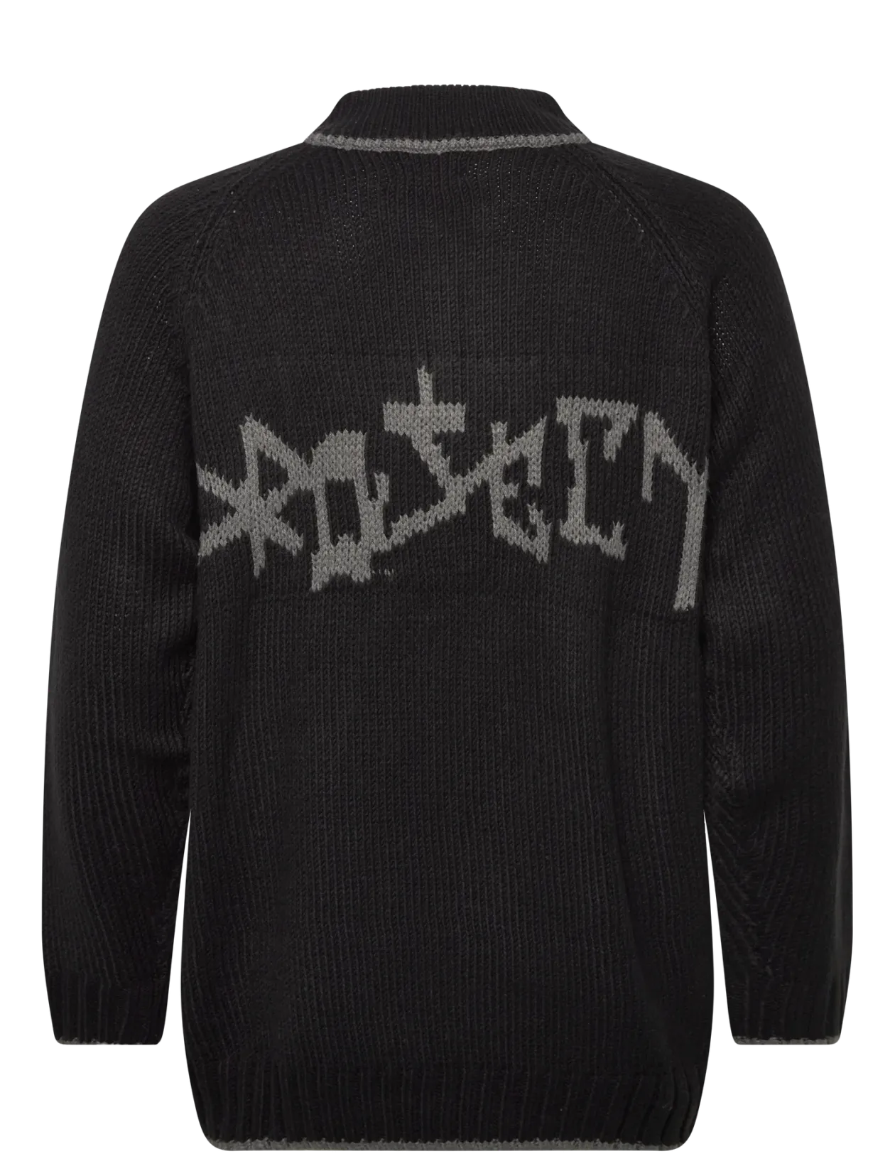 DP Knitted Contrast Cardigan - Fullzip strik