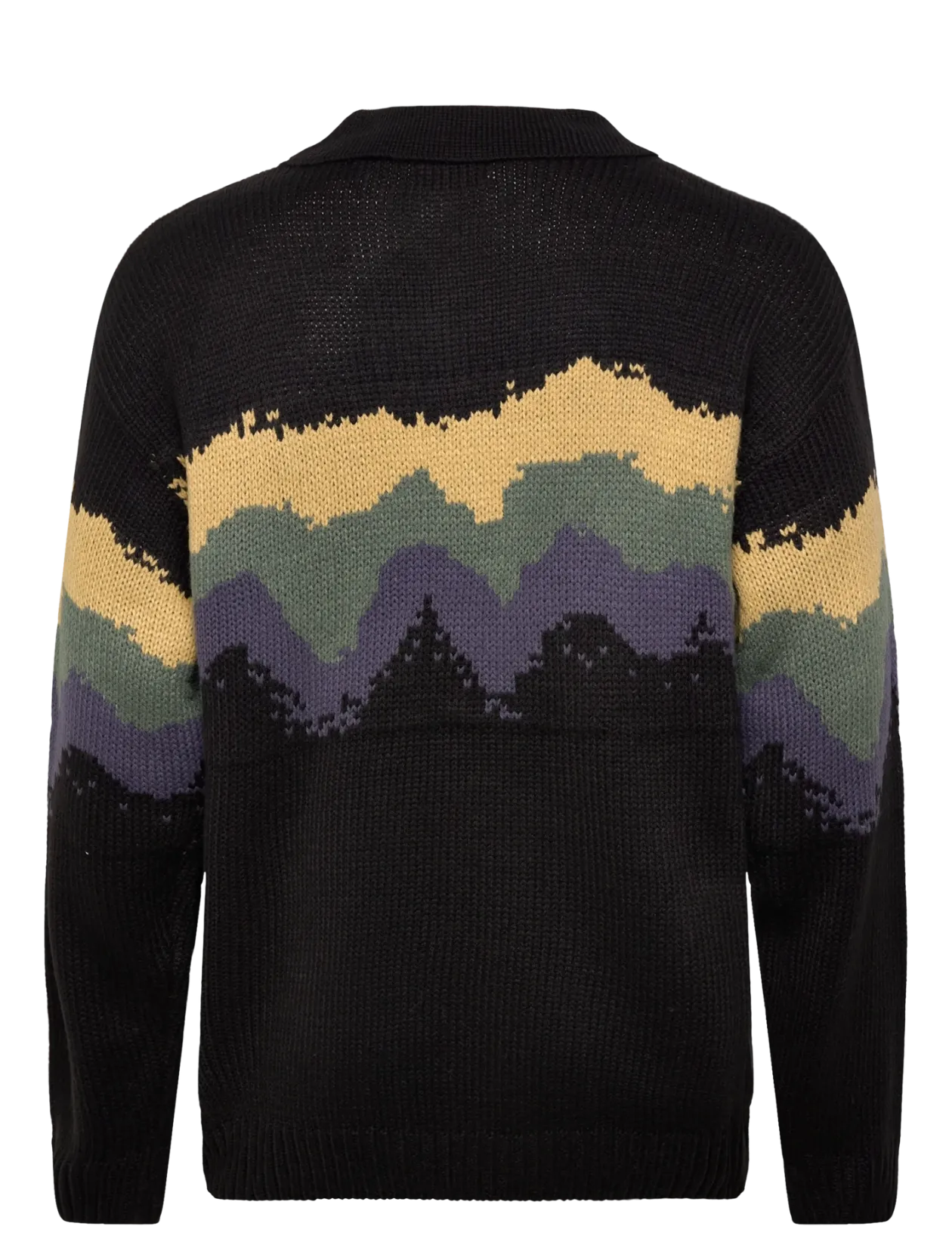 DP Knitted Printed Half Zip - Strik