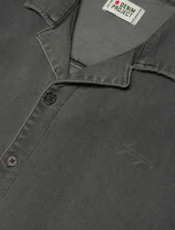 DP Loose SS Denim Shirt - Kortærmede